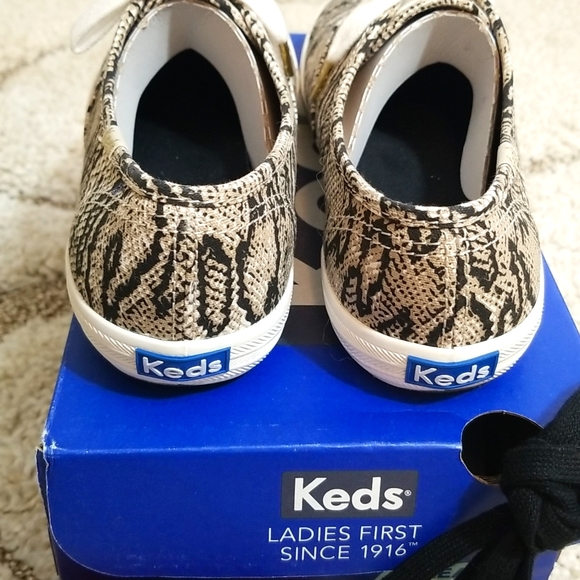 Keds Dream Foam snake cream/black sz 5.5 - Picture 4 of 8
